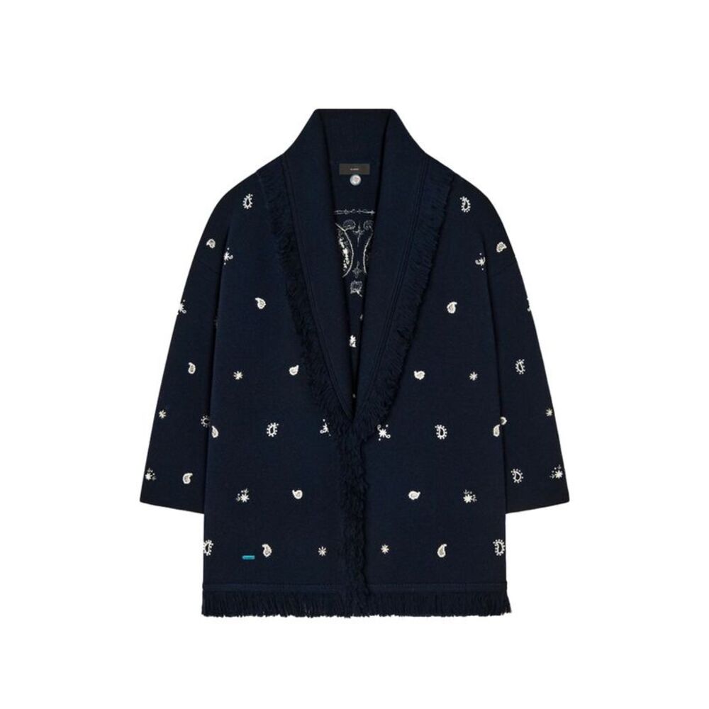 Alanui Women Echoes Of The Bandana Cashmere Cardigan